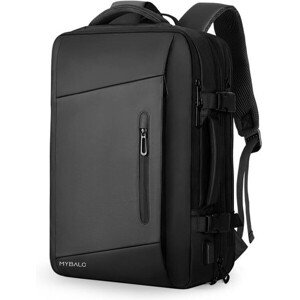 MyBalo Zurich cestovný batoh 3v1 čierny