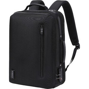 MyBalo Santander bezpečnostní batoh se zámkem černý