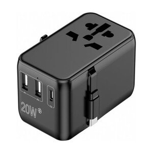 CROSSIO Charge Adapter PLUS PD20W 2A+2C GaN III