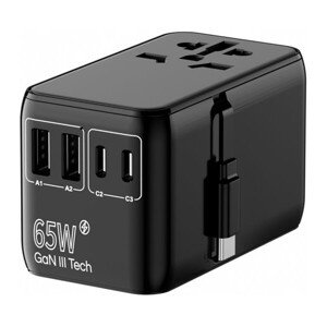 CROSSIO Charge Adapter PLUS PD65W 2A+3C GaN III