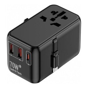 CROSSIO Charge Adapter PLUS PD70W 2A+2C GaN III