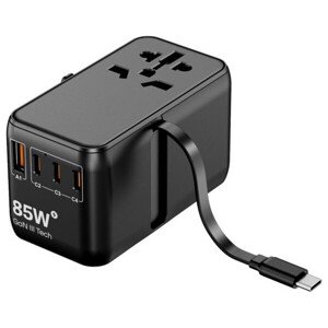 CROSSIO Charge Adapter PLUS PD85W 2A+3C GaN III