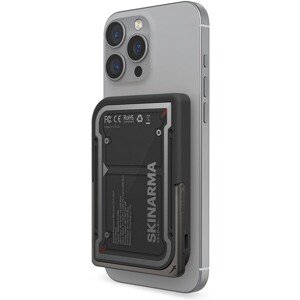 SKINARMA Nexus Mecha MagSafe powerbanka so stojanom, USB-C, PD (5000 mah) čierna