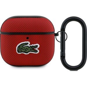 Lacoste Petit Pique Croc Logo Patch puzdro AirPods 4 červené