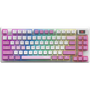 MSI FORGE GK600 TKL Violet bezdrôtová herná klávesnica CZ/SK