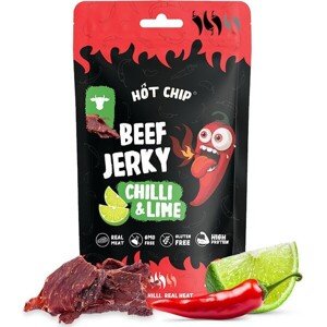 Jerky Hot-Chip - Chilli a Limetka 25 g
