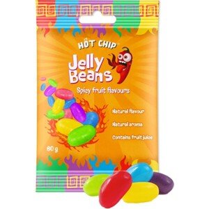 Cukríky Hot-Chip Jelly Beans - Chilli Ovocie 60 g