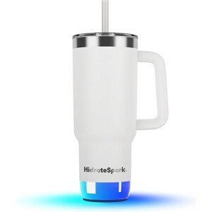 HidrateSpark PRO 2 Tumbler šikovný hrnček, 887 ml biely