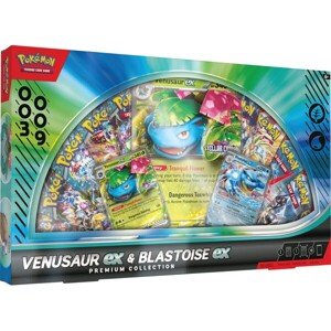 Pokémon TCG: Venusaur ex & Blastoise ex Premium Collection (Smarty Exclusive)