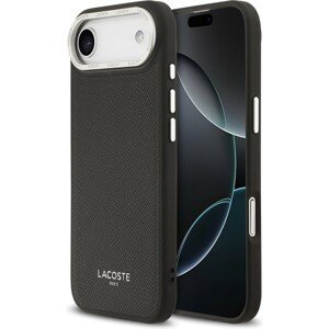 Lacoste PU Leather Champs Elysees MagSafe kryt iPhone Air čierny