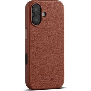 Woolnut MagSafe kožený kryt iPhone 17 hnedý