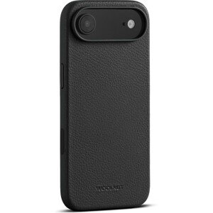 Woolnut MagSafe kožený kryt iPhone 17 Air čierny