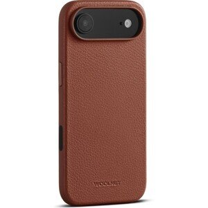 Woolnut MagSafe kožený kryt iPhone 17 Air hnedý