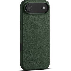 Woolnut MagSafe kožený kryt iPhone 17 Air tmavo zelený