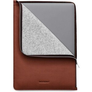 Woolnut kožené Folio púzdro pre 15" MacBook Air hnedé
