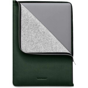 Woolnut kožené Folio púzdro pre 15" MacBook Air tmavo zelené
