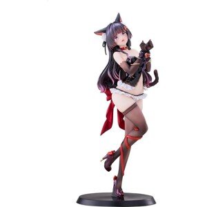 Original Character PVC Statue 1/7 Shibarare Cat Ruhuna-chan Deluxe Edition 26 cm