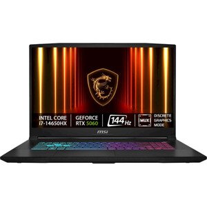 MSI Katana 17 HX (B14WFK-249CZ) čierny