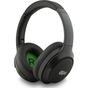 Lacoste Petit Pique ANC/ENC Bezdrôtové slúchadlá čierna