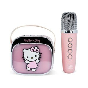 Hello Kitty PopSing LED OTL Karaoke reproduktor s mikrofónom