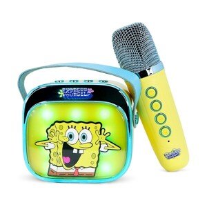 LED Karaoke reproduktor s mikrofónom OTL - SpongeBob PopSing