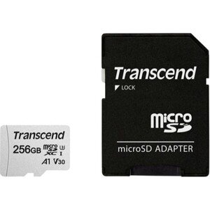 Transcend 256GB microSDXC 300S pamäťová karta (s adaptérom)