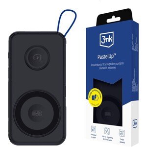 3mk PastelUp Powerbanka 10000 mAh 22.5W USB čierna