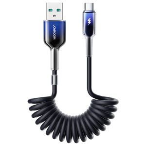 Joyroom S-A43 kábel USB-A - USB-C, 3A, 1,5 m, čierny