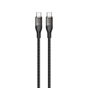 Dudao L22C kábel USB-C - USB-C, 120W, 1m, sivý