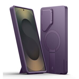 Suritch MagSafe Stojanový Camprotector kryt Samsung Galaxy S25 Ultra, fialový