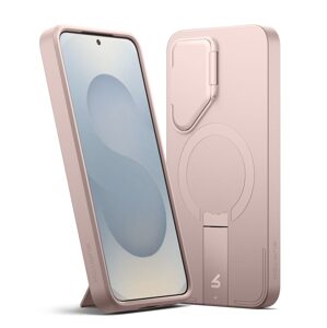 Suritch MagSafe Stojanový Camprotector kryt Samsung Galaxy S25, ružový