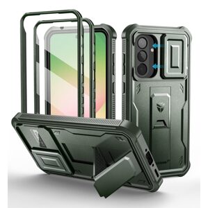 Dexnor 360 Kickstand Camprotector obal na Samsung Galaxy A56, zelený