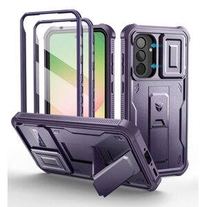 Dexnor 360 Kickstand Camprotector kryt Samsung Galaxy A56, fialový