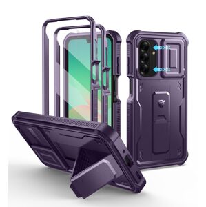 Dexnor 360 Kickstand Camprotector obal na Samsung Galaxy A26, fialový