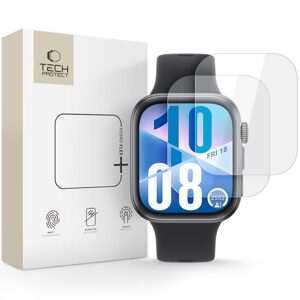 Tech-Protect Hydro Flex+, Hydrogelová fólia, Huawei Watch Fit 3 / 4, 2 kusy