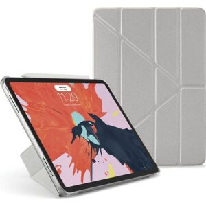 Pipetto Origami priehľadné puzdro, Apple iPad Pro 11 2018 / 2020 / 2021 / 2022, iPad Air 4 10.9 2020 / Air 5 10.9 2022 / Air 11 2024, strieborné