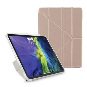 Pipetto Origami priesvitné puzdro, Apple iPad Pro 11 2018 / 2020 / 2021 / 2022, iPad Air 4 10.9 2020 / Air 5 10.9 2022 / Air 11 2024, ružovo zlaté