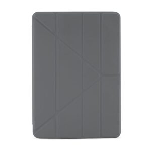 Pipetto Origami TPU puzdro, Apple iPad 10.2, 2019 / 2020 / 2021 (iPad 7 / 8 / 9), sivé