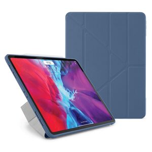 Pipetto Origami Case puzdro, Apple iPad Pro 12.9, 2018 / 2020 / 2021 / 2022, iPad Air 13 2024, modré