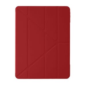 Pipetto Origami TPU puzdro, Apple iPad Pro 12.9, 2018 / 2020 / 2021 / 2022, iPad Air 13 2024, červené