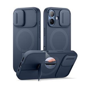 Suritch MagSafe Kickstand Camprotector obal iPhone 17, modrý