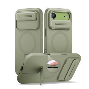 Suritch MagSafe Kickstand Camprotector obal iPhone Air, zelený