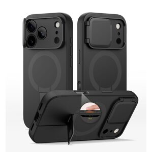 Suritch MagSafe Kickstand Camprotector obal iPhone 17 Pro Max, čierny