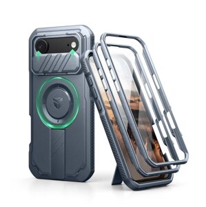 Dexnor MagSafe 360 Kickstand Camprotector obal iPhone Air, modrý