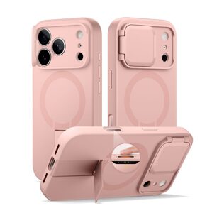Suritch MagSafe Kickstand Camprotector obal iPhone 17 Pro Max, ružový