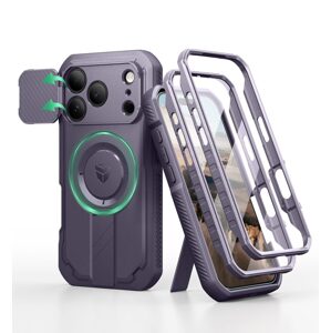 Dexnor MagSafe Kickstand Camprotector obal iPhone 17 Pro, fialový