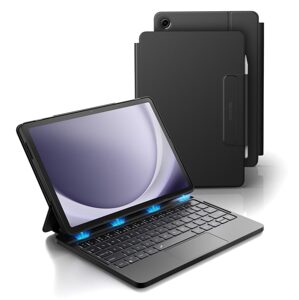 Dexnor magnetické puzdro s klávesnicou, Samsung Galaxy Tab A9 Plus, čierne