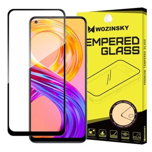 5D Tvrdené sklo pre REALME 8 / 8 PRO, čierne