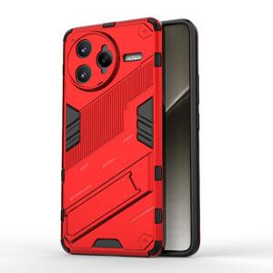 Odolný Kryt Punk armor case červený – Xiaomi Poco F7 Ultra