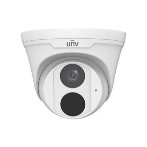 UNIVIEW IP kamera 2688x1520 (4 Mpix), až 30 sns, H.265, obj. 2,8 mm (101,1°), PoE, Mic, IR 30m, WDR 120dB, ROI, koridor formát, 3 IPC3614LE-ADF28K-G